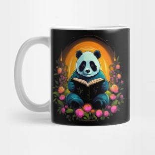 Panda Reads Book Mug